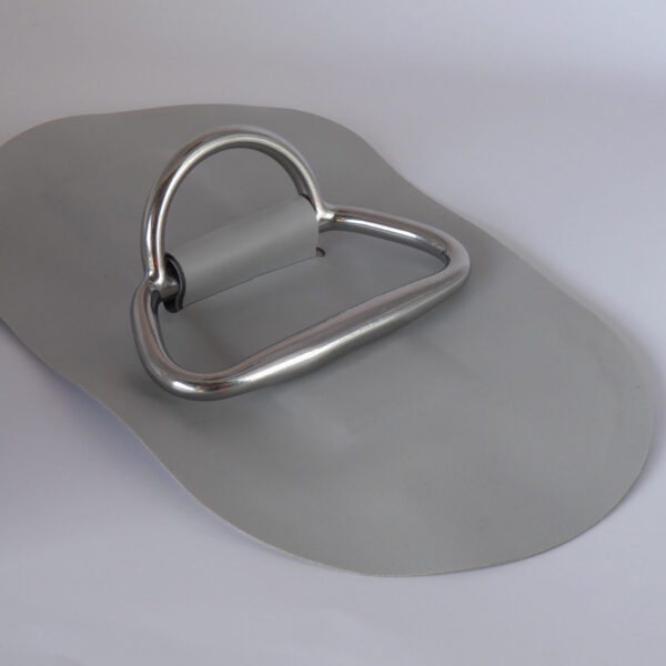 PVC Bow Grab Handle S/S on Patch Grey