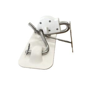 PVC Snap Davit Kit Transom Mount White Pads - Image 3