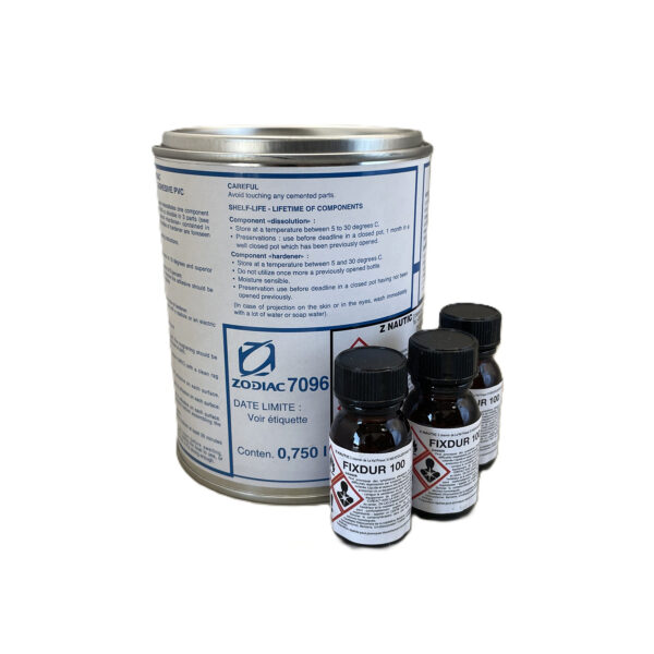 Zodiac Z7096 750ml PVC Two Part Adhesive/Glue
