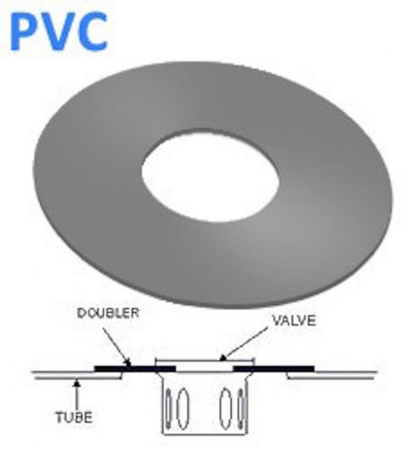 PVC Valve Doubler for A7, B7, C7 & D7 Valve