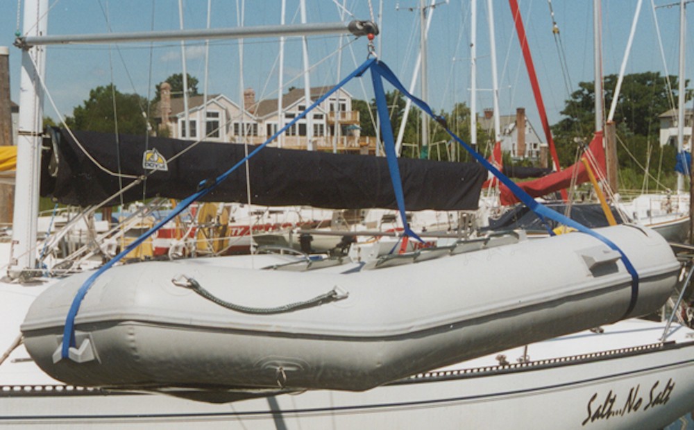 sailboat dinghy lift