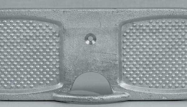 Aluminium Transom Pad 300mm x 100mm