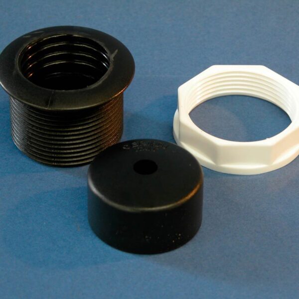 Small Cable Trunking Console Flange and Cap