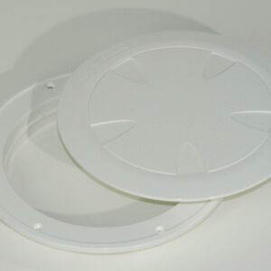 Circular Inspection Hatch White 220mm