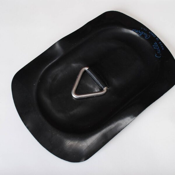 PVC Oblong Black Patch with Triangular Eye 31cm x 20cm 