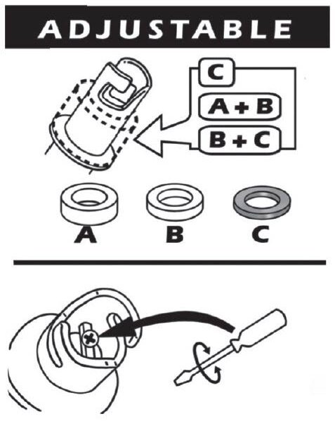 Halkey Roberts, Quicksilver, Wetline Honda, Zodiac inflate adaptor 21mm OD