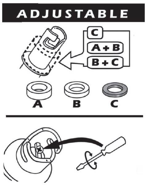 Halkey Roberts, Quicksilver, Wetline Honda, Zodiac inflate adaptor 21mm OD
