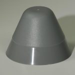 Rubber End Cone 145mm Dia x 100mm