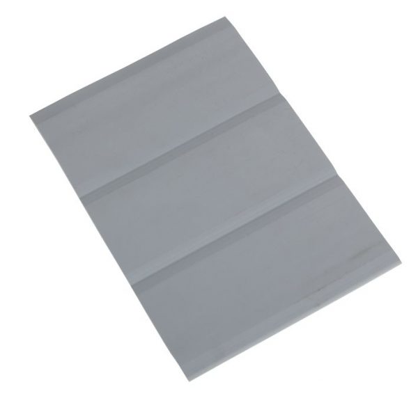 PVC Rubbing Strake Flat 3 Band 15cm Wide Grey