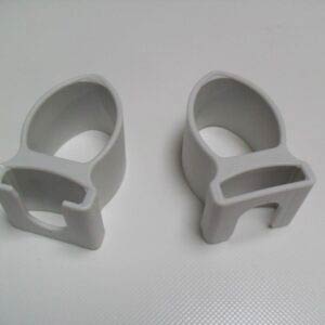 Zodiac Oar Clips Grey (Pair) Z2815 