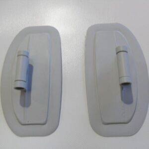 Zodiac Quick Release Seat Patches Grey Z60734