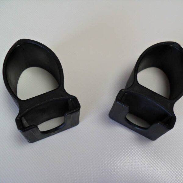Zodiac Oar Clips Black (Pair) Z2814