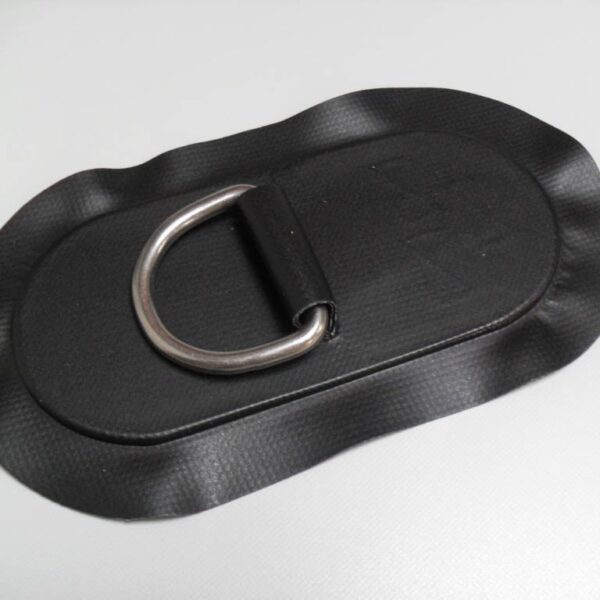 Zodiac PVC Oblong Black 25cm x 13.5cm Patch with 50mm Eye Z2999