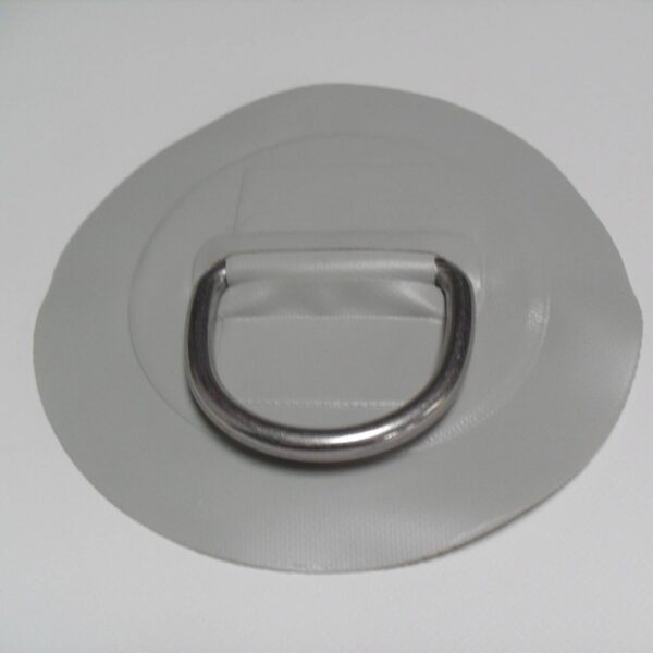 PVC Circular Patch Grey with Eye 150mm x 50mm