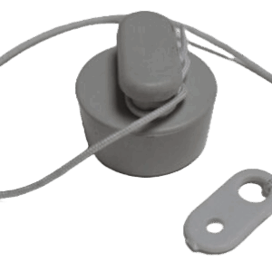 Drain Plug Grey Push In Type 35mm.