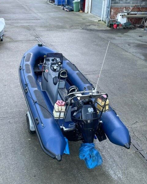 Avon Searider SR5.4M Pattern PVC Tube V30219, old Part Nos V30790