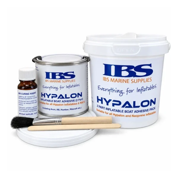 Hypalon Glue Kit, 2-Part Glue 250ml